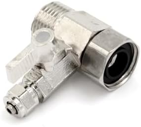 Water Filter Purifier Adapter 1/2'' To 1/4" Ball Valve Faucet Tap Safe Copper Nickel Plating,adapter,1 PC - Image 2