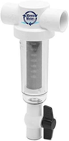 KleenWater 500 Mesh Sand and Sediment Filter, 3/4 Inch FNPT (Female Threaded PVC Connection), Rusco Vu-Flow, Campbell and Lakos Alternative Spin Down Filter by KleenWater