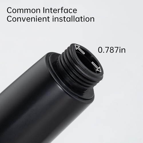 Joyrain Pressure-Boost Shower Head with 8 Settings & Spray Gun, 2-in-1 for High-Pressure Showering and Effortless Tub/Tile/Floor Cleaning, Meets US Standards (Matte Black) - Image 5