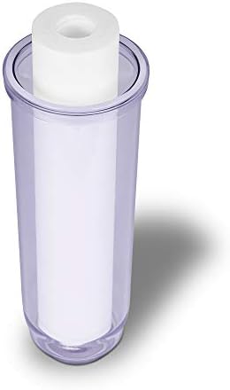Dual Whole House Water Filter System, Transparent Standard Housings, Presser Relief Button, 3/4” Inlet/Outlet Brass Port, Meets NSF Standards & Regulations (5 Mic Pleated & Standard Sediment Filters) - Image 3