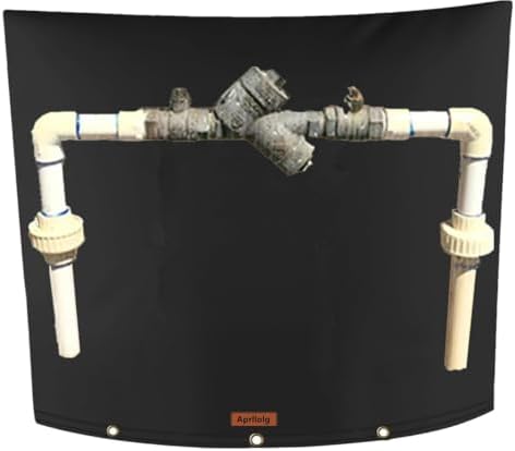 Backflow Preventer Insulation Cover for Well Pump 40" W x 36" H by Aprllolg