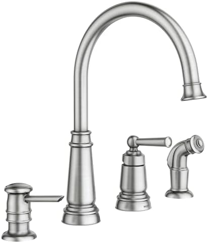 Moen 87042SRS Edison One-Handle High Arc Kitchen Faucet by Unknown