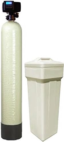 Fleck 5600 SXT Water Softener Ships Loaded With Resin In Tank For Easy Installation (40,000 Grains, Almond) by DuraWater