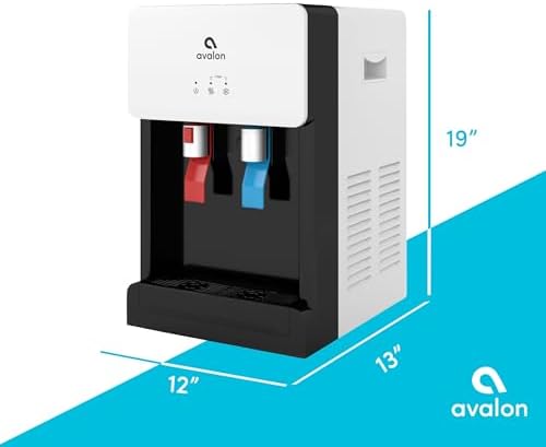 Avalon B8WHT Countertop Bottleless Water Cooler Dispenser - 2 Stage Water Filters and Installation Kit Included, NSF Certified, UL Listed, White - Image 6