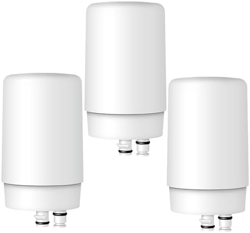 Waterdrop Faucet Water Filter Replacement for Brita® Faucet Filter, 3 Pack by Waterdrop