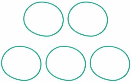 HARFINGTON 5 Pcs Fluorine Rubber O-Rings 87mm OD 82.2mm ID 2.4mm Width Round Sealing O Ring Seal Gasket for Industrial Engines Plumbing Faucet Hose Automotive by HARFINGTON