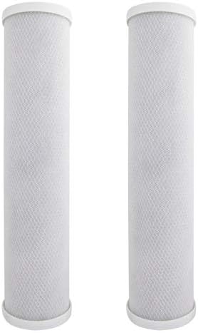 Tier1 5 Micron 4.5" × 20" Carbon Filter Replaces EP-20BB, 155583-43, 2-Pack by Tier1