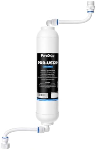 PureDrop PDR-US12P-PE Under Sink Water Filter System with PE Tubing by PureDrop
