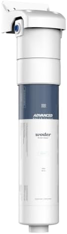 Inline Water Filter, John Guest Fittings, WQA Certified, US Made by Woder