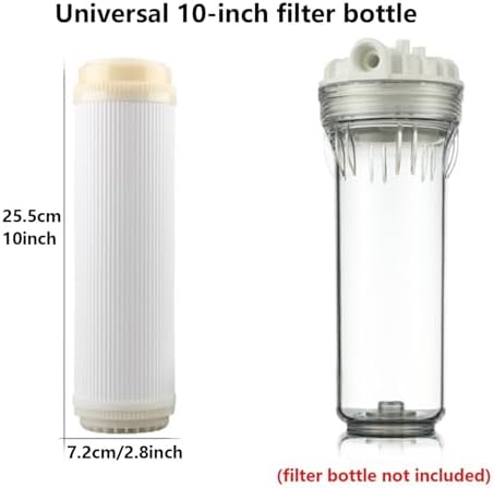 2pcs 10 Inch UF Hollow Fiber Ultrafiltration Membranes Filter, 0.01 Micrometre High Flow Membrane, Under Sink Reverse Osmosis Water System - Image 2