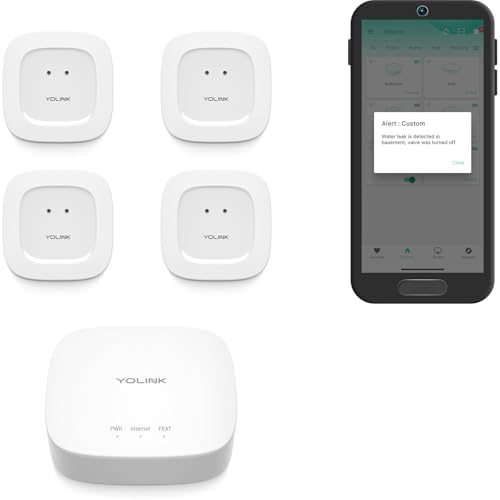 YoLink Smart Water Leak Detection & Shutoff Kit - Image 2