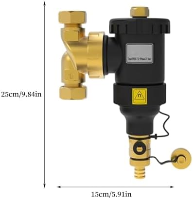 Industrial Boiler Filter Dn20 Dn32 Thread Wall-Mount Separator - Image 5