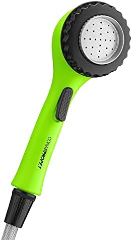 CONAIRPROPET Deluxe Indoor/Outdoor Pet Washer, Dog Shower Attachment with Dual Connectors to Easily Attach, Soft Rubber Massage Fingers, Dual Spray Modes by CONAIRPROdogcat