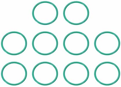 HARFINGTON 10 Pcs Fluorine Rubber O-Rings 34mm OD 29.2mm ID 2.4mm Width Round Sealing O Ring Seal Gasket for Industrial Engines Plumbing Faucet Hose Automotive by HARFINGTON