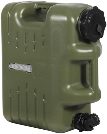 RedSwing 4 Gallon/18.5L Thickened Portable Water Container with Spigot, Water Storage Carrier for Camping Outdoor Hiking, BPA Free,Green by RedSwing