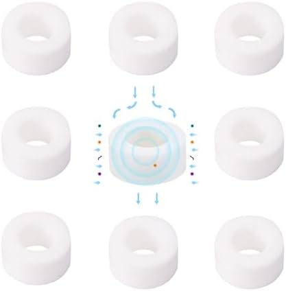 9 Pcs Sink Water Filter, Water Faucet Filter Cartridge Replacements, Faucet Water Filter, Removes Chlorine Fluoride Heavy Metals,Soften Hard Water by LiXiongBao