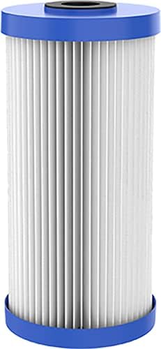 Pentair OMNIFilter RS6 Sediment Water Filter, 10" Whole House Heavy Duty Big Blue Pleated Replacement Cartridge, 10" x 4.5" - Image 2