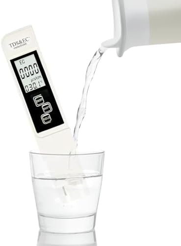 2025 New 4 in 1 TDS Meter - TDS EC & Temperature(°C,°F) - 0-9990 ppm-Meter,Accurate & Reliable Digital Water Testing Kits for Drinking Water,Tap,Well,Swimming Pool,Hydroponics, Aquarium, RO/DI System by Unknown