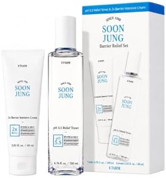 ETUDE SoonJung 2x Barrier Intensive Cream (Rich Cream & Toner) by ETUDE