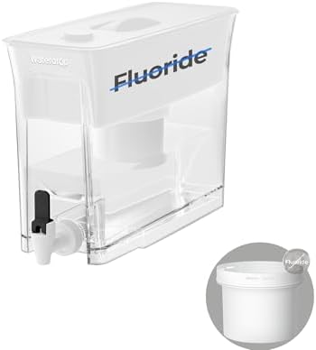 Waterdrop WFD-02W 35-Cup Water Filter Dispenser, Fluoride Reduction, White by Waterdrop
