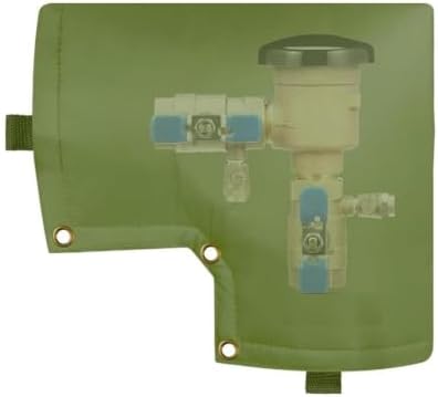 Backflow Preventer Insulation Cover,5‑Layer 600D Oxford Freeze Protection by Unknown