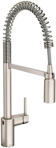 Moen Align Spring Touchless Kitchen Faucet, Stainless, 5923EWSRS by Unknown