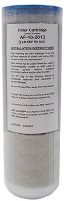 Aries (AF-10-2013) 9.75"x 3" (3 lb) KDF-55/GAC Filter by Aries+FilterWorks