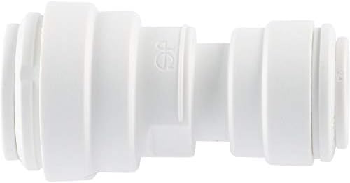 John Guest Speedfit 3/8 Inch OD x 1/4 Inch OD Reducing Union, Push to Connect Plastic Plumbing Fitting, PP201208WP (Pack of 3) - Image 2