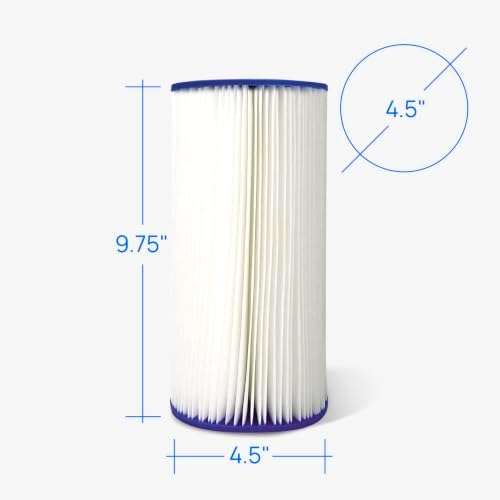 Culligan R50-BBSA Whole House Water Filter, 10 x 4.5 in, 50 Micron Coarse - Image 6