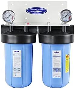 Crystal Quest Compact Whole House Water Filter, Double, 2-4 GPM by CrystalQuest