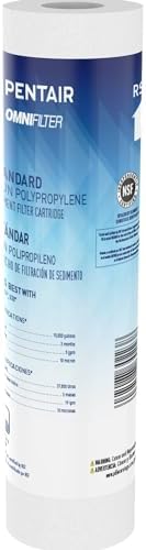 Pentair OMNIFilter RS14 10" x 2.5" Sediment Water Filter, 10,000 Gallon by PentairOmniFilter