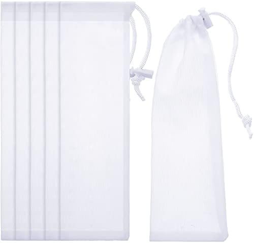 Shappy 6 Pieces Lint Traps for Washing Machine Drain Hose Nylon Mesh by Shappy