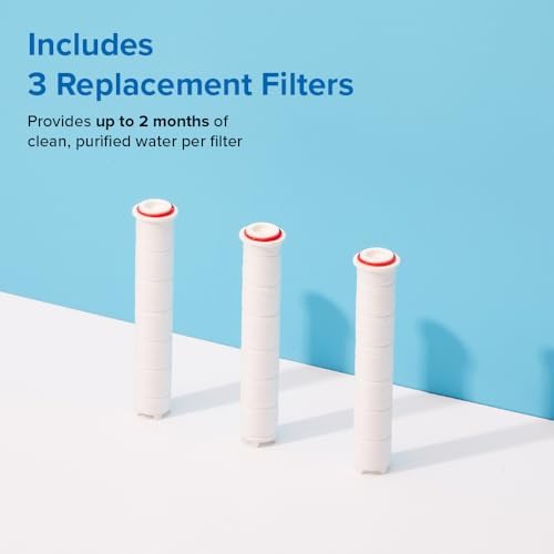 Bluvia Plus 2.0 Sediment Shower Filter Replacement Cartridges (3-Pack) - Image 2