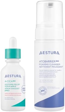 A-CICA365 Serum + ATOBARRIER365 Cleanser by %08AESTURA