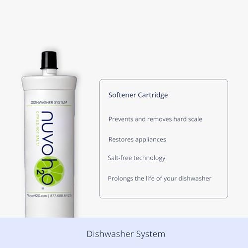 NuvoH2O Dishwasher System – Prevents & Removes Hard Water Scale, Extends Dishwasher Life, Compact & Easy to Install - Image 2