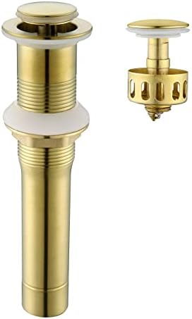 Ultimate Unicorn Bathroom Sink Stopper, Without Overflow, Brushed Gold by UltimateUnicorn