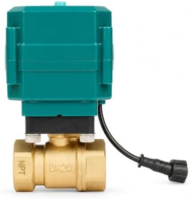 U.S. Solid Smart Water Leak Detector with Automatic 3/4" Brass WiFi Motorized Ball Valve & 3 Water Sensors, Whole House Protection System, Remote Control, Compatible with Smart Life & Tuya App - Image 2