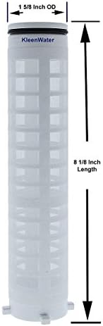 1 1/2 Inch 24 Mesh Spin-Down Sand Separator Filter Screen, KleenWater KW1-1/2-RE-24M Polyester Replacement Sand Filter Screen - Image 2
