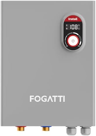Fogatti Tankless Water Heater Electric 18kw 240V Max 4.4GPM Whole House ETL by FOGATTI