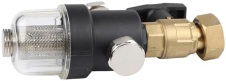 Boiler Magnetic Filter, DN20 3/4" Internal Thread with Removable Magnet Ring, Stainless Steel Mesh for HVAC Water Heater, Engineering Plastic & Brass(DN25) - Image 5