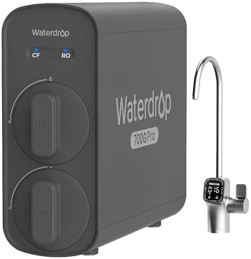 Waterdrop G5P700-PRO Reverse Osmosis System, 700 GPD Dual Flow Water Filter by Waterdrop