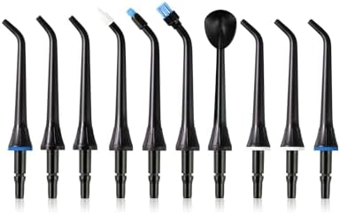 MySmile 10 Pcs Replacement Jet Tips Water Dental Flosser by MySmile