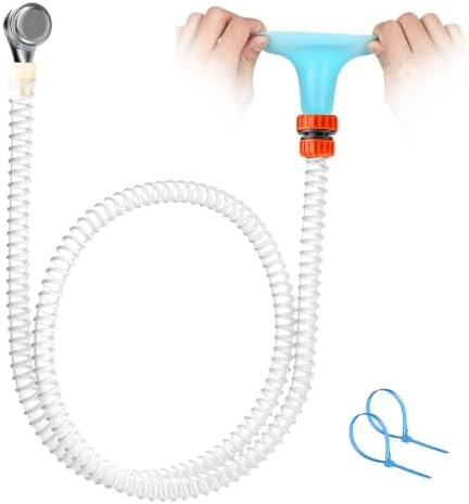5FT Bathtub Faucet Sprayer Attachment, Slip-On Hose for Dogs - Image 6