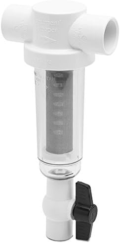 30Mesh, 3/4 Inch FNPT Stainless Steel KleenWater Lawn Irrigation Spin Down Filter Compatible with Rusco Vu-Flow and Campbell Filters, Sand and Sediment Filter, Female Threaded PVC Connection by KleenWater