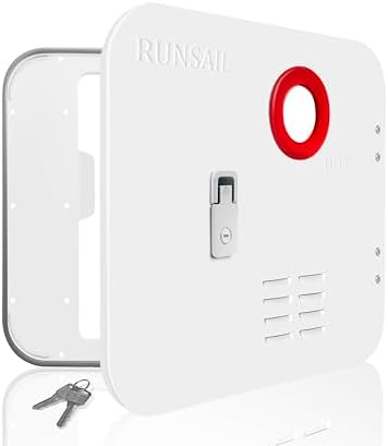 RUNSAIL® RV Tankless Water Heater Door,15 x 18 Inches White Door Kit, Only Suitable for RUNSAIL RV Doorless Water Heater by RUNSAIL
