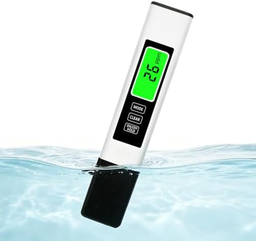 4-in-1 TDS Meter, Water Tester with TDS EC Temp(°C/°F) Readings by Unknown