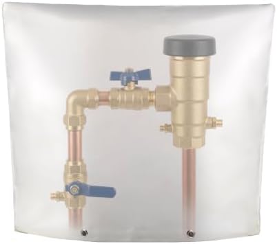 24"Wx24"H Backflow Preventer Insulation Cover, Sprinkler Covers for Outside by Quoyiyo