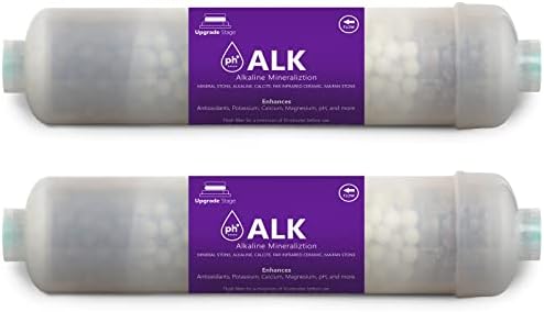 Express Water – 2 Pack Alkaline Water Filter Replacement – Mineral, Antioxidant, pH+ – 10 Inch – Under Sink and Reverse Osmosis System by ExpressWater