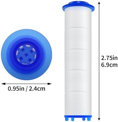 20 Pack Shower Filter Shower Head Filter PP Cotton Filter Handheld, Filter Replacement Filter Tool Suitable for Various Specifications of Shower Heads (2.75 inches) - Image 2