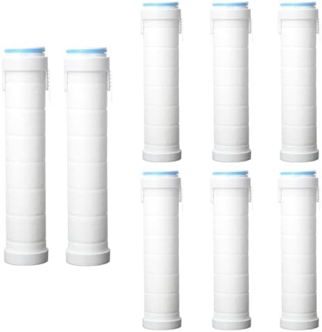 Shower Filter for Handheld Shower Head Shower Filter Replacement High Pressure Handheld Shower Heads Filter Set of 8 Replacement Filters for Hard Water Remove Chlorine and Harmful Substances by xianshengle